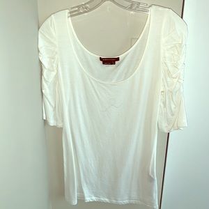 Bcbg Ruffled sleeve top